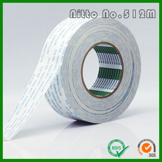 日东512M低VOC排放无纺布双面胶带Nitto512M高性能无纺布胶带