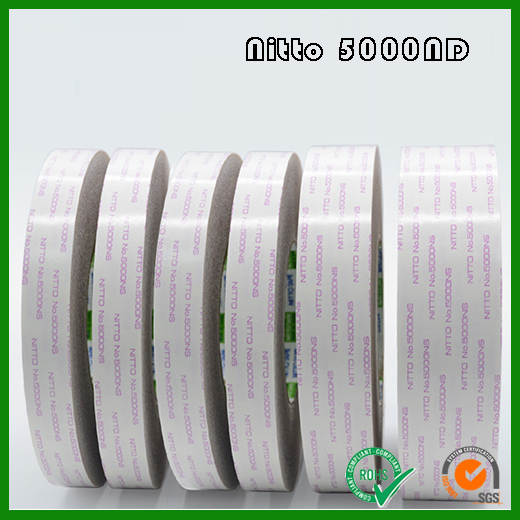 日东5000ND加厚可重工无纺布基材强力双面胶带 Nitto No.5000ND